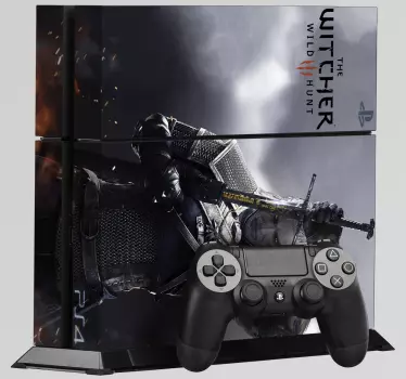 Vinil Skin para ps4 The Witcher 3 - TenStickers