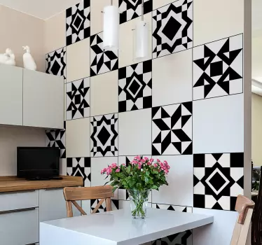 Adesivos azulejos Geométrico - TenStickers