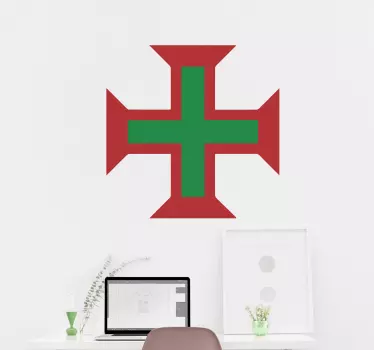 Autocolantes lugares cruz de portugal - TenStickers