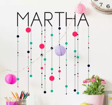 Autocolante decorativo para casa Figuras geométricas minimalistas - TenStickers