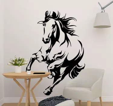 Autocolantes de animais diversos Corrida de cavalos - TenStickers