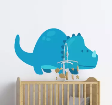 Autocolantes de dragões e dinossauros Triceratops - TenStickers