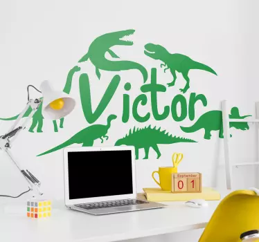 Autocolantes de dragões e dinossauros Vários dinossauros personal - TenStickers