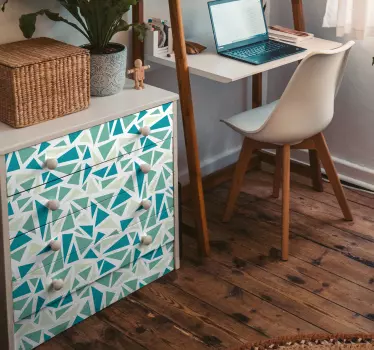 Autocolantes decorativos de estampados Mosaico Retro - TenStickers