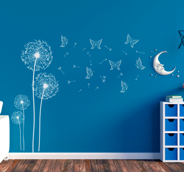 Autocolantes quarto de dormir dente de leão - TenStickers