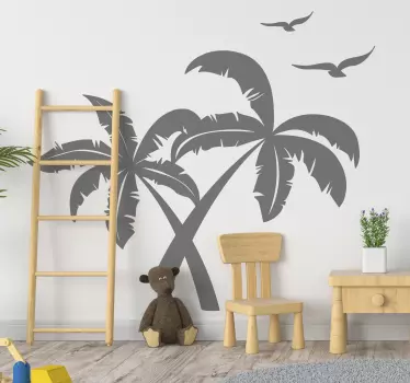 Autocolantes de flores e plantas Palmeiras tropicais - TenStickers