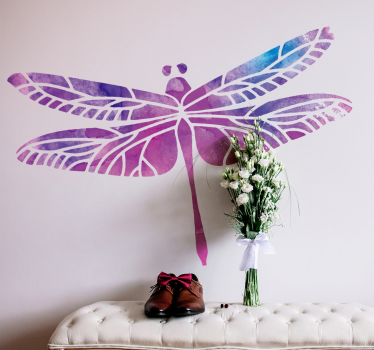 Autocolantes para quarto infantil desenho libelinha - TenStickers