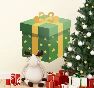 Autocolantes de Natal autocolante de presente de natal - TenStickers
