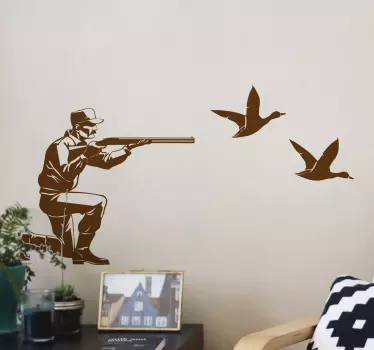 Autocolantes de pássaros e aves Caçador de pássaros - TenStickers