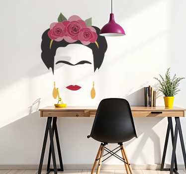 Adesivos de personagens retroto frida - TenStickers