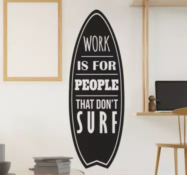 Autocolantes de surf Pessoas que surfam - TenStickers