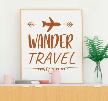 Autocolantes para quarto infantil viajar - TenStickers