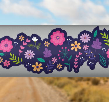 Autocolantes decorativo para bicicletas Padrão colorido étnico po - TenStickers