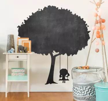 Autocolante quadros em vinil arvore infantil - TenStickers