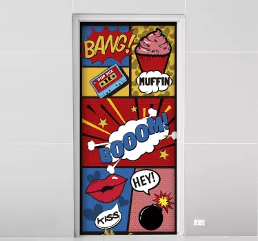 Autocolantes originais pop art - TenStickers