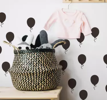 Autocolantes pequenos decorativos balões - TenStickers