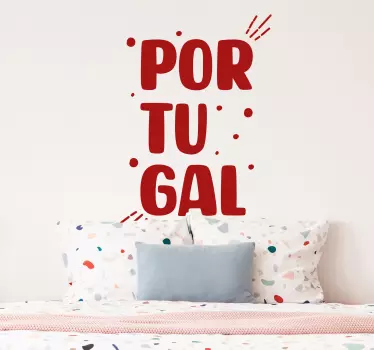 Autocolantes decorativos de cidades e países Portugal - TenStickers