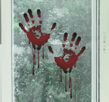 Autocolantes decorativos de halloween Vestígios de sangue - TenStickers