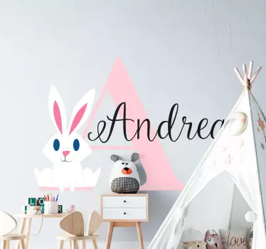 Autocolantes decorativos de ilustrações Nome personalizado primei - TenStickers
