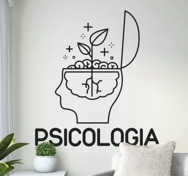 Autocolantes decorativos de medicina e saúde Psicologia - TenStickers