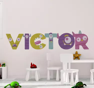 Autocolantes decorativos de Monstros Fonte de monstro - TenStickers