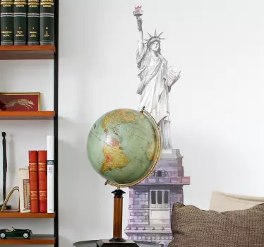 Autocolantes decorativos de Nova Iorque Estátua da liberdade em a - TenStickers