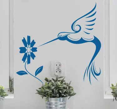 Autocolantes decorativos de pássaros e aves Beija flor - TenStickers