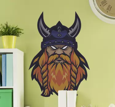 Autocolantes decorativos de personagens Cabeça de desenho animado - TenStickers