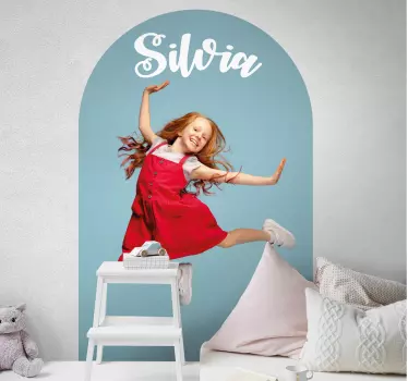Autocolantes decorativos personalizáveis Arco personalizado - TenStickers