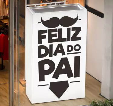 Autocolantes decorativos Promoções Feliz dia dos pais - TenStickers