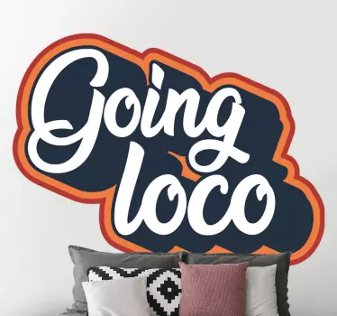 Autocolantes decorativos Vintage Enlouquecendo - TenStickers