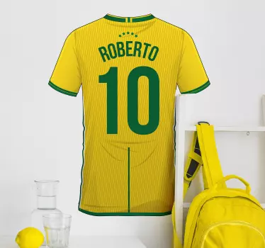 Autocolantes para quarto infantil camisola personalizável - TenStickers