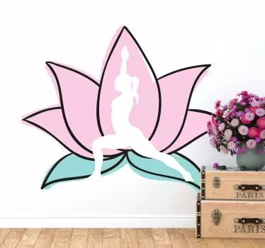 Autocolantes de outros desportos yoga - TenStickers