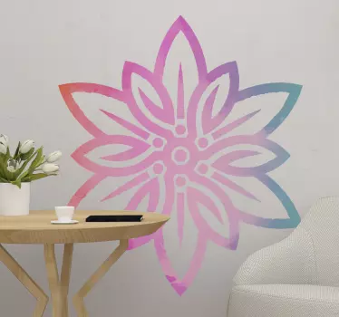 Autocolantes flores Flor edelweiss - TenStickers