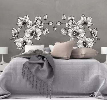Autocolantes flores Flores modernas - TenStickers
