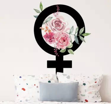 Vinil ícone Símbolo Feminino - TenStickers