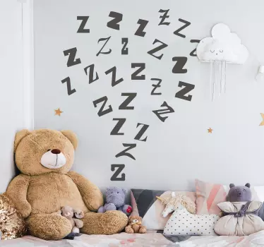 Autocolantes decorativos infantis ZZZZ - TenStickers