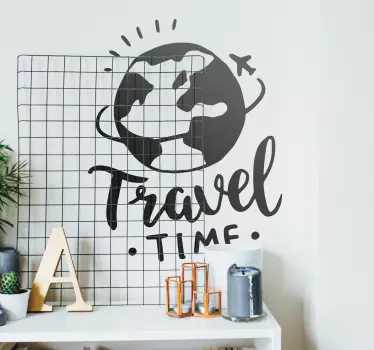 Autocolantes sala de reuniões Viagem à volta do mundo - TenStickers