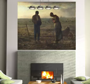 Autocolantes decorativos de arte Angulus de Millet - TenStickers