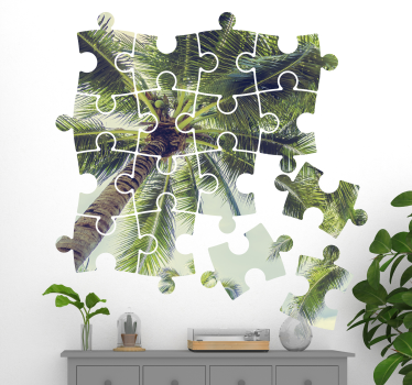 Autocolantes de efeitos visuais fotografia em puzzle - TenStickers