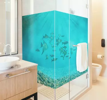 Autocolantes para Casas de Banho desenhos de paixes - TenStickers