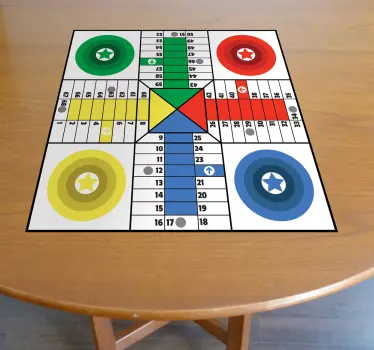 Vinil autocolante para móveis jogo tabuleiro - TenStickers
