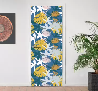 Autocolantes para quarto infantil porta floral - TenStickers