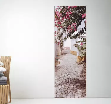 Autocolantes quarto de dormir Rua pequena - TenStickers