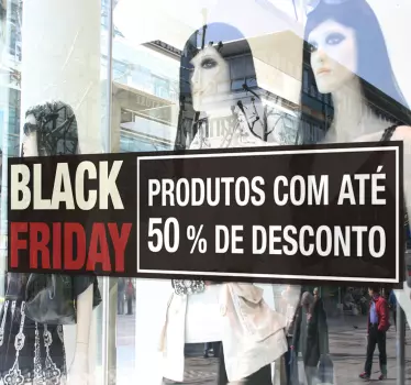Autocolantes negócios Black Friday Descontos - TenStickers