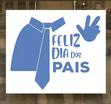 Autocolantes Promoções Dia dos pais feliz engraçado - TenStickers