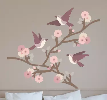 Autocolantes decorativos de Andorinhas - TenStickers
