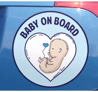 Bebe a bordo personalizado Bebê a bordo do projeto da mamãe - TenStickers