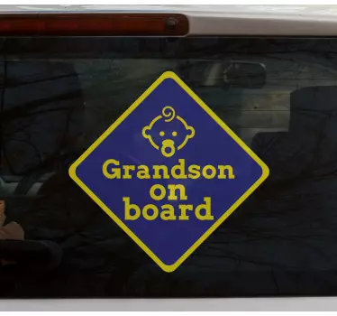 Bebe a bordo personalizado Neto a bordo - TenStickers
