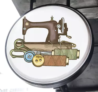 Kit de costura arte da parede do vinil - TenStickers